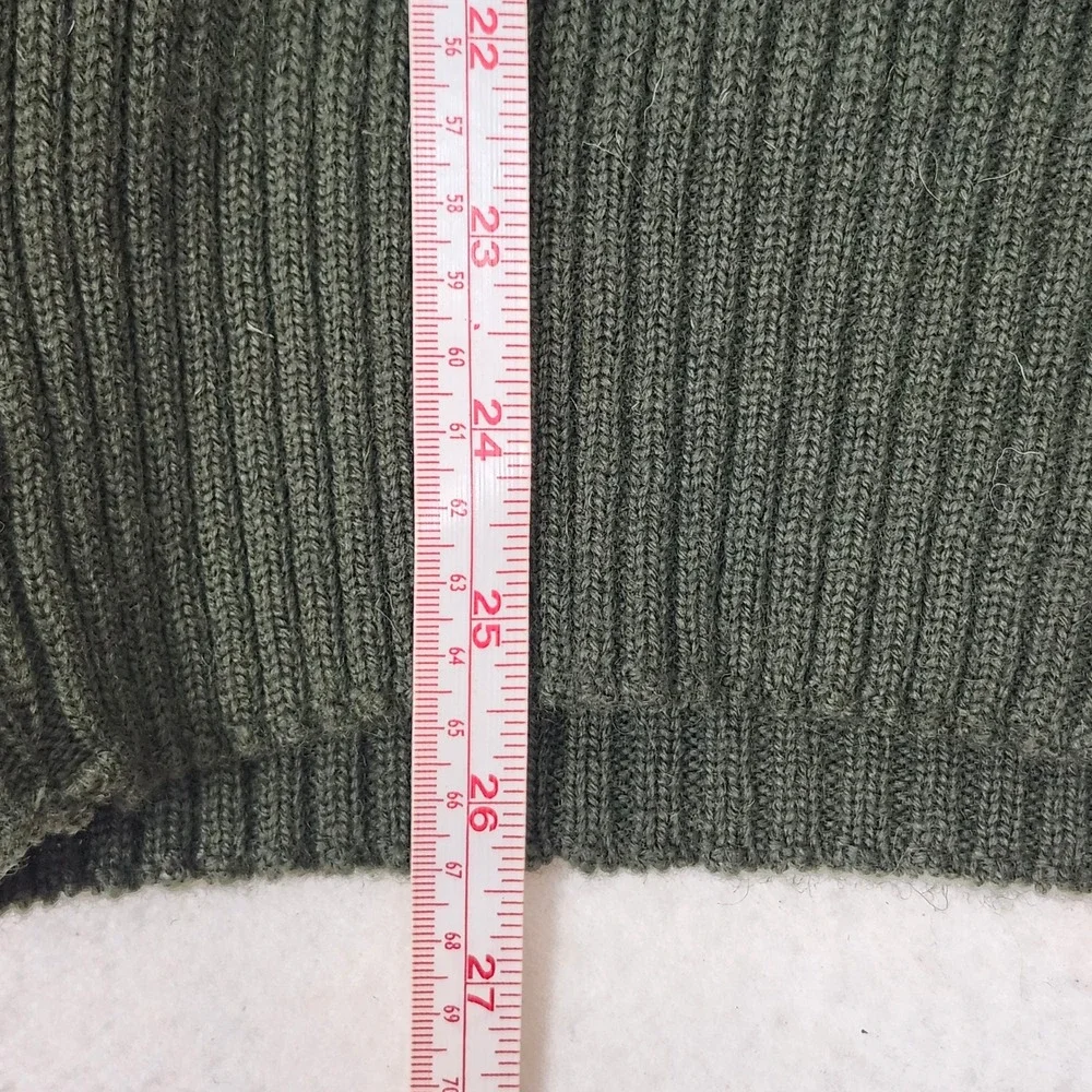 USMC Military 100% Wool Woolly Pully Sweater Mitts Nitts Olive Green 38 SPE1C1